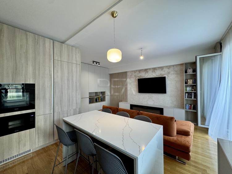 3 camere 81 mp, parcare, boxă, Luxuria Domenii