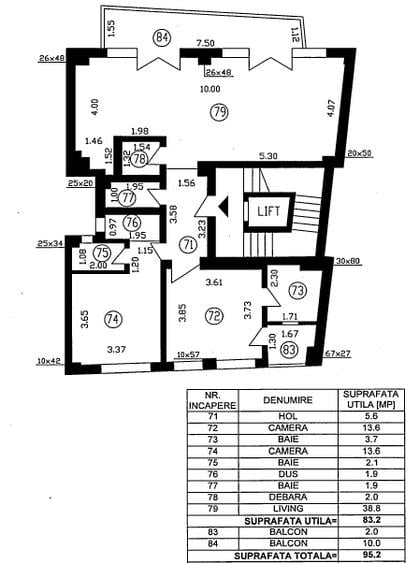 Bloc Boutique 5 apartamente | ROMANA | Polona | 6 Locuri de parcare