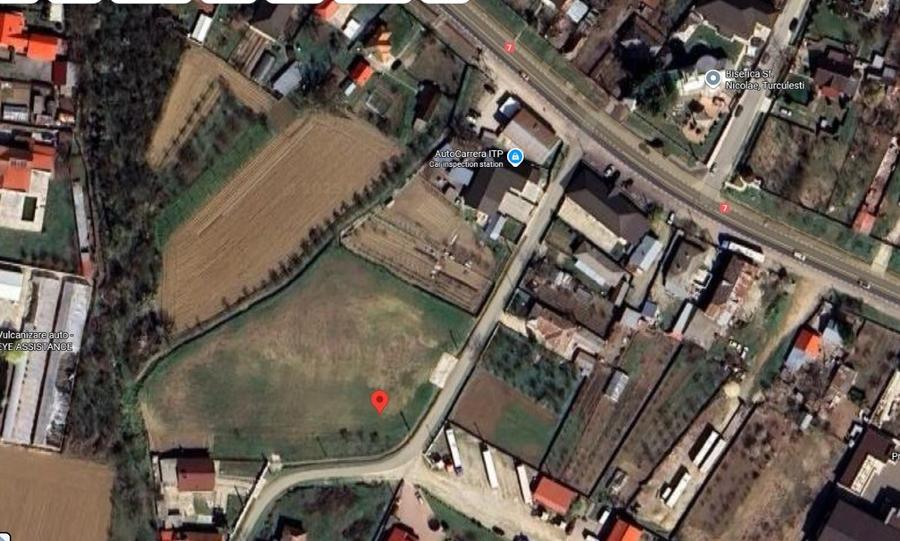 De vanzare teren intravilan 5416 mp Calinesti, Judet Arges, 19 euro/mp neg