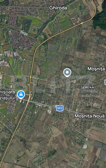 Teren intravilan 600 mp, front 22, zona Mosnita Veche