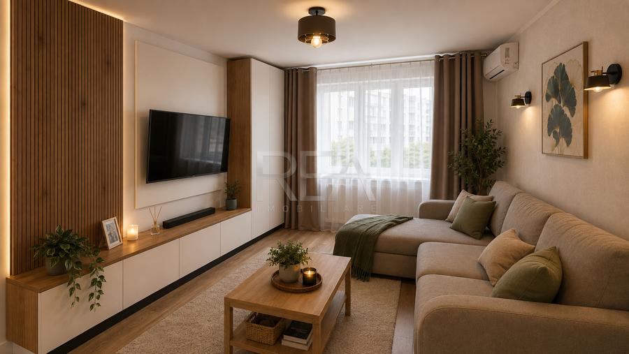 2 camere Dristor decomandat, inst. schimb., metrou, 50 mp, renovat