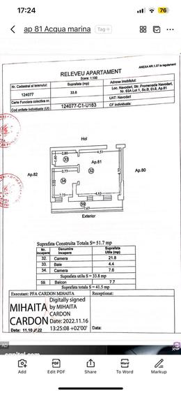Apartament Signature Promenada Mamaia Nord, prima linie la mare! - 9