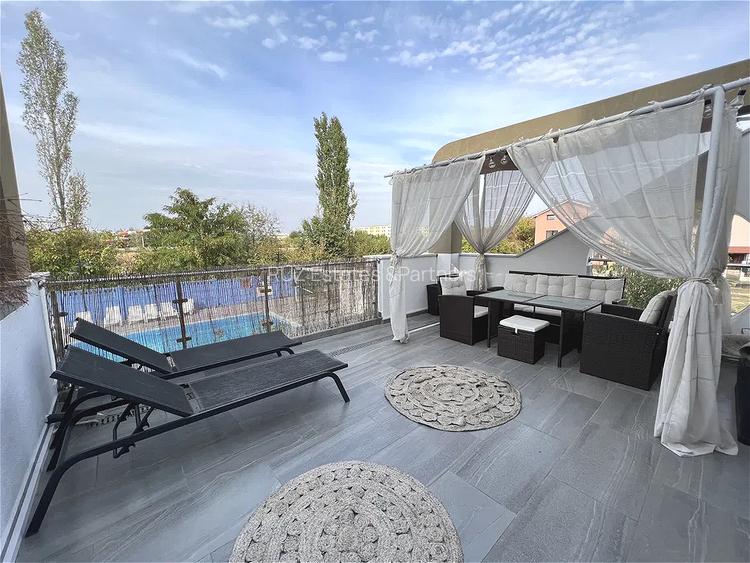 Apartament 2 camere | Terasă 37 mp & Piscină | Parcare inclusă | Otopeni - 7