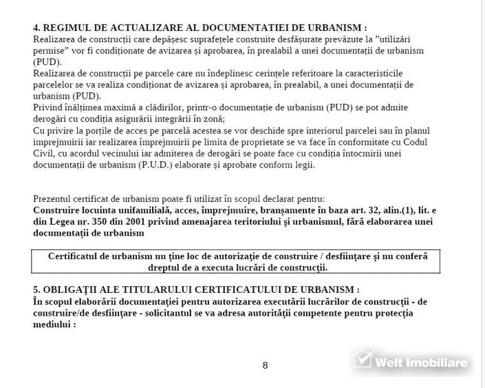 Teren constructii , drum de acces, Salicea