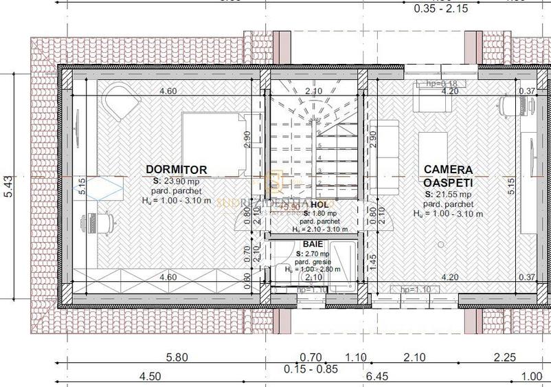 Vila moderna cu 5 camere, P+1+M, acces metrou Berceni