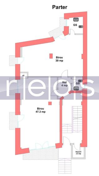 VILA PREMIUM FLOREASCA | 385MP | CURTE PROPRIE-PARCARE | IDEAL BIROURI - 2