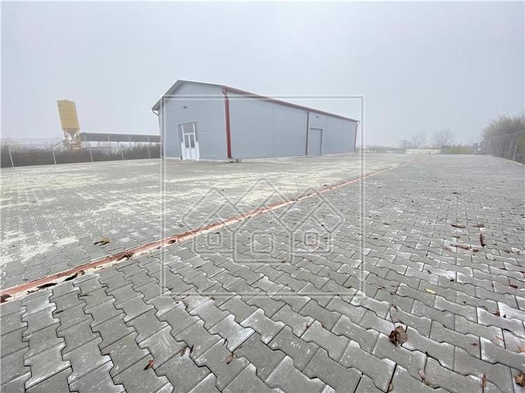 Hala industriala 270 mpu, teren 3000 mp + 2 autorizatii de constructie