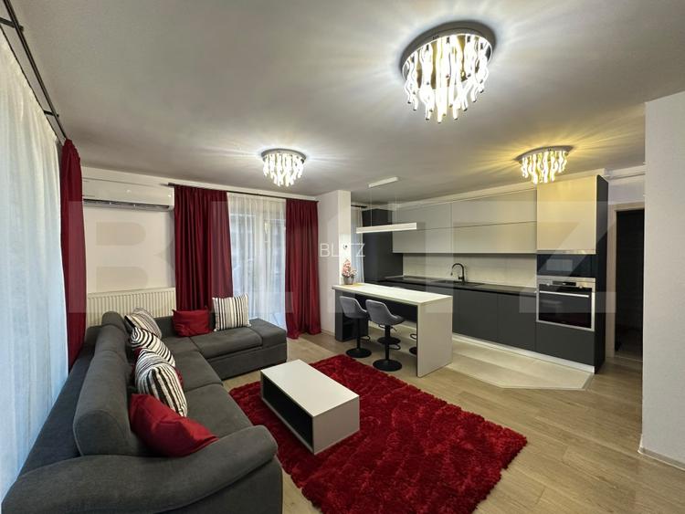 Apartament cu 3 camere, parcare, terasa, mobilat lux, Grand Park Residence - 7