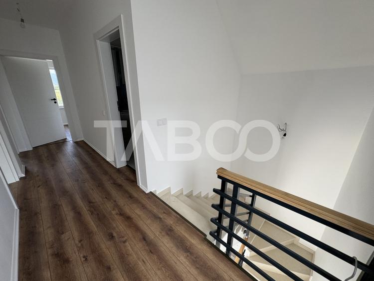 Casa individuala 4 camere 118 mpu la cheie teren 416 mp Cristian Sibiu