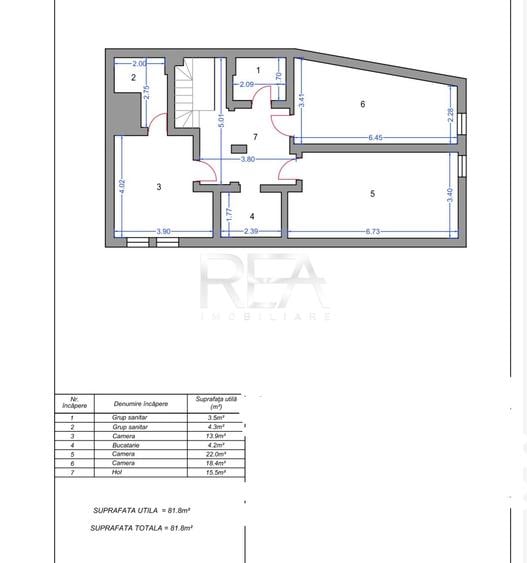 Duplex  | Birouri / Rezidențial | Aviatorilor – Kiseleff