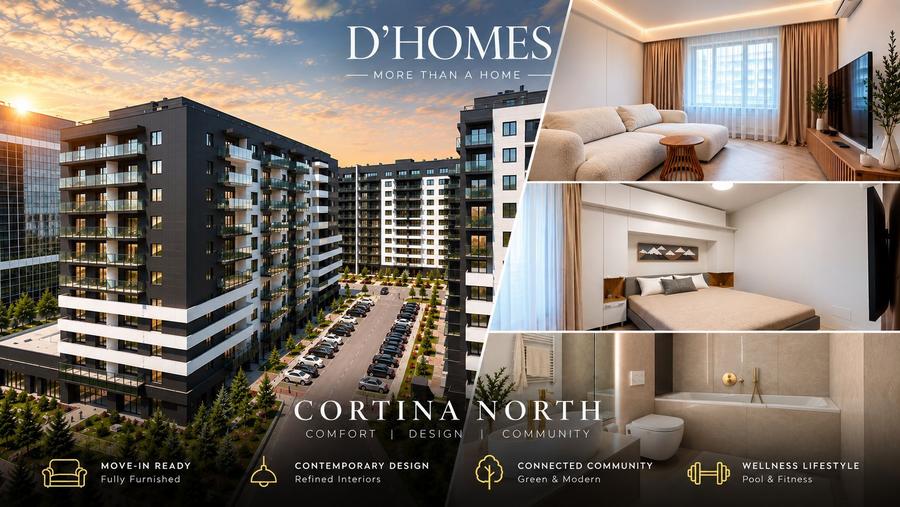 For Rent | Elegant 2-Room Apartment | Cortina North