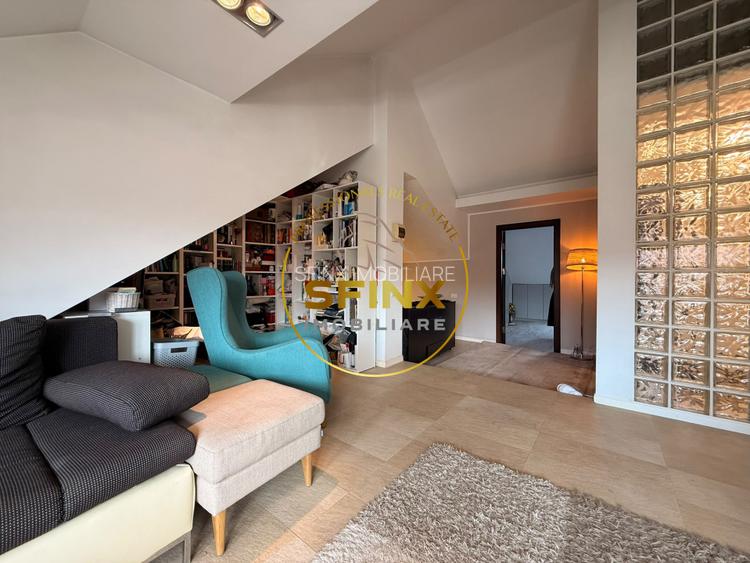 Domus Stil | Vilă P+1+M | 139,97 mp utili | Curte + piscină | 2 parcări | Mobila - 19