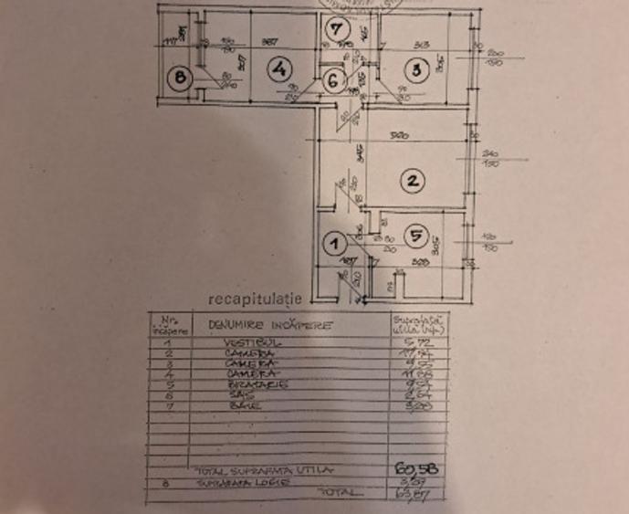 Apartament 3 Camere | Rahova - Teius