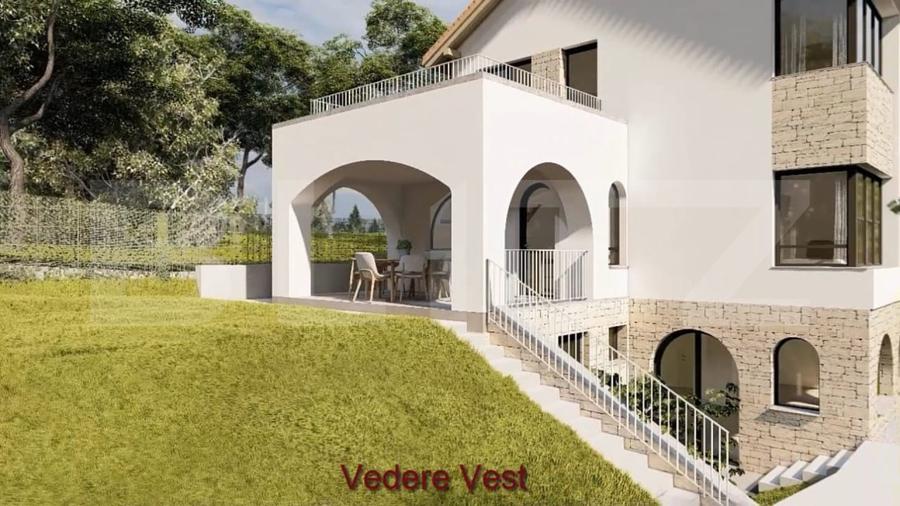 Casa de vacanta pretabila pentru pensiune,8 camere,307 mp utili,Cheile Cibului