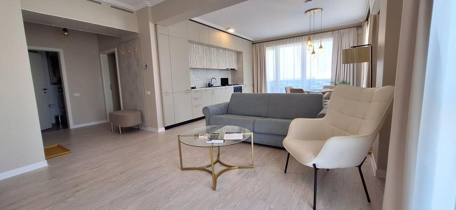 Apartament mobilat si utilat cu 2 locuri de parcare