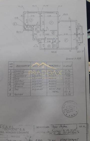 Apartament 2 camere *54 mp* Berceni-Metrou