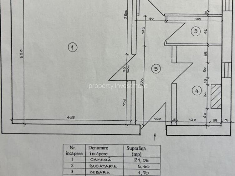 Închiriere Apartament 1 camere în Dristor - 12
