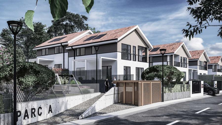 Duplex 5 camere in Chinteni, teren 275 mp, utili 118 mp