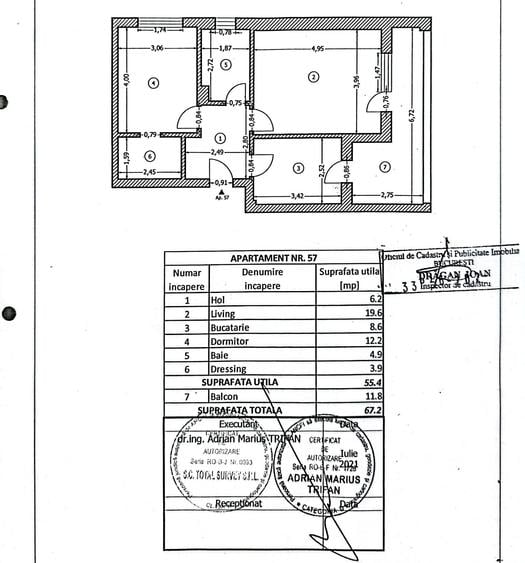 Apartament 2 camere I 67 MP I Metalurgiei I Bloc 2021