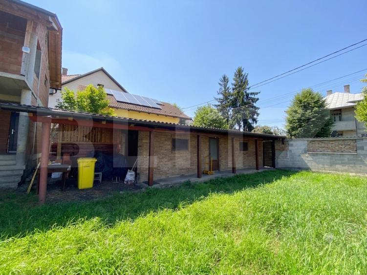 Casă D+P+E la roșu, 196 mp, garaj, teren 410 mp – zona exclusivista