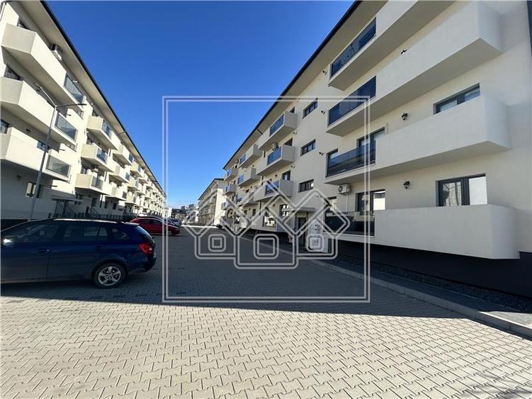Apart. 3 camere si balcon, 61.2mp utili, predare la alb, Doamna Stanca