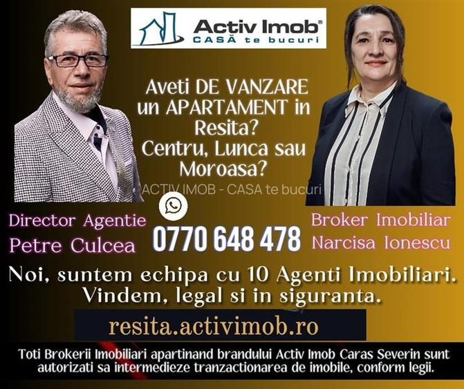Resita, Apt.3 Cam.Conf.1 Sporit, Decomandat, Lunca - 22
