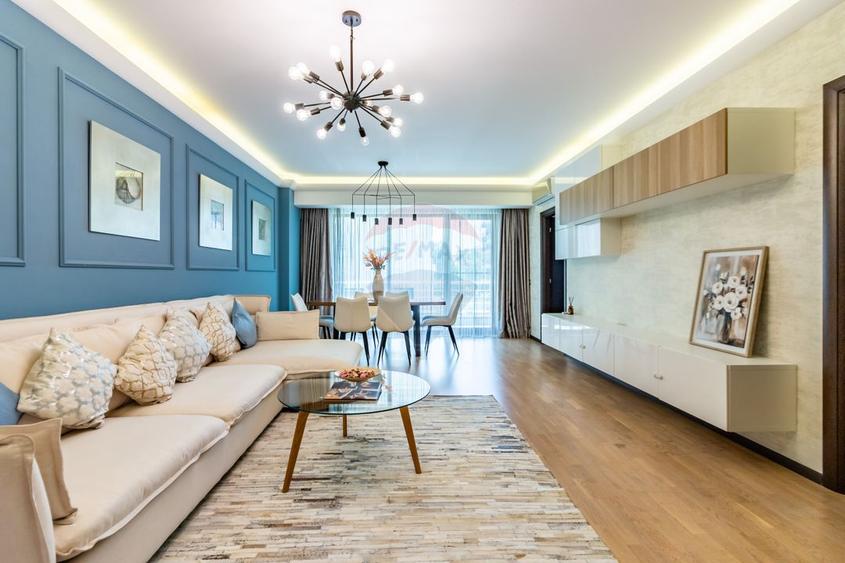 Apartament cu 4 camere | 119 mp | 1/6 | Herăstrău | parcare