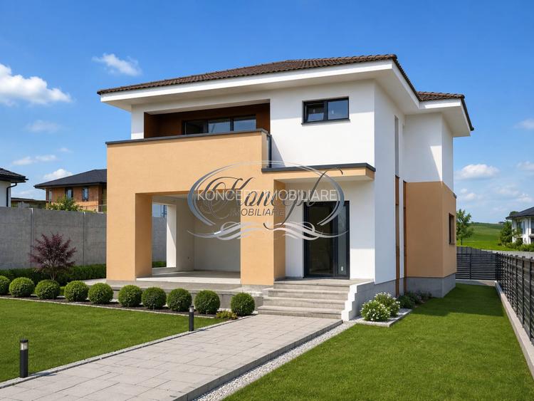 Casa individuala cu garaj si terase generoase in Chinteni - 3