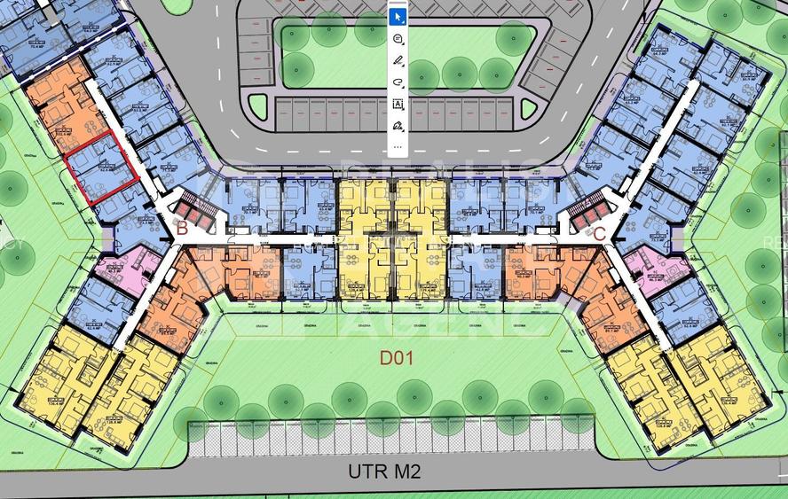 Apartament cu vedere spre lac,  50 mp, comision 0% - 1