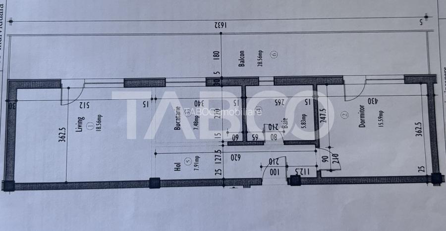 Apartament 3 camere in Marasti in bloc nou mobilat si utilat cu terasa - 1