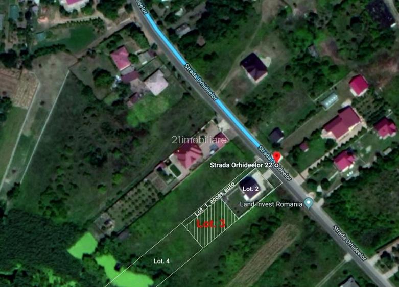 Lot de teren pentru casa in zona de vile noi | Aproape de centrul comunei Peris - 8