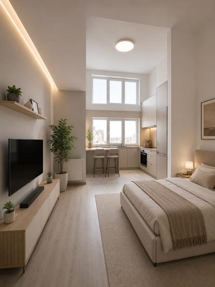 OFERTA LUNII-GARSONIERA MODERNA-TVA INCLUS-COMISION 0% -DEZVOLTATOR -MILITARI