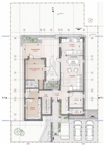 Vila de lux cu 5 camere, 5 bai, in Dumbravita - 21
