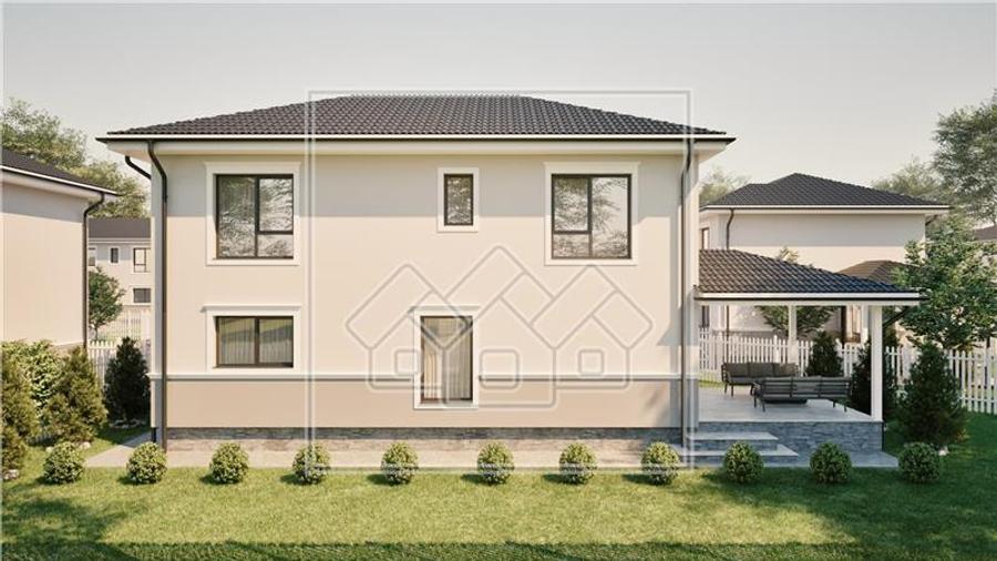 Casa individuala cu 5 camere, teren 497 mp - Allegra Residence