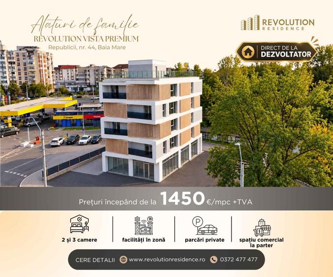 NEW! COMISION 0% - Apartamente cu 2 si 3 camere - Bd. Republicii 44