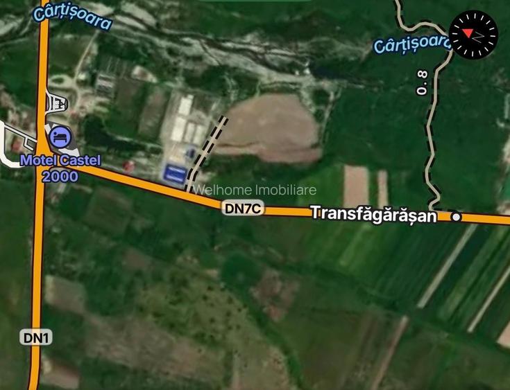 Parcele de teren intre 463-510 mp la soseaua spre Transfagarasan -DN7C - 3