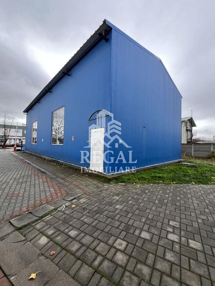 Hala de închiriat – str. Depozitelor | 200 mp hală + 2.200 mp teren
