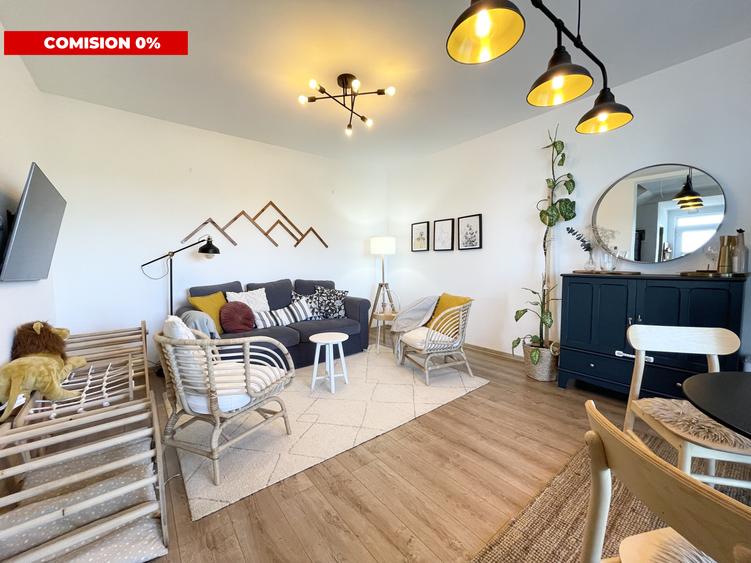 COMISION 0% Triplex pe colt, 90 mp utili, mobilat, utilat - Mosnita Veche