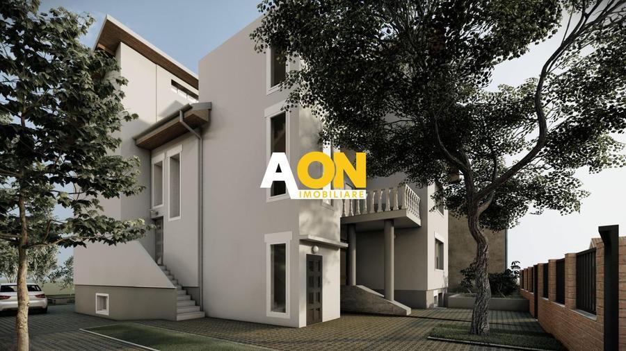 Apartament la casa, cu subsol, curte, gradina, 3 camere, 102 mp utili