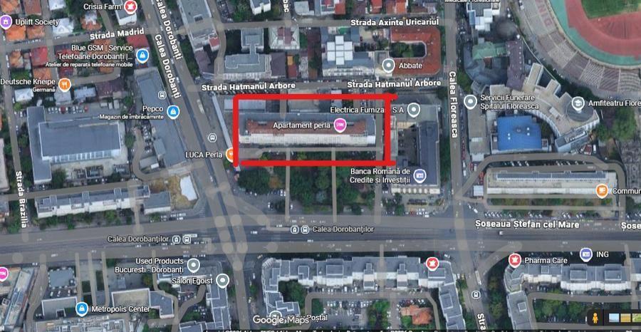 Bloc Perla – Dorobanți | 2 camere | 51 mp | 2 logii | Etaj 10/12 |
