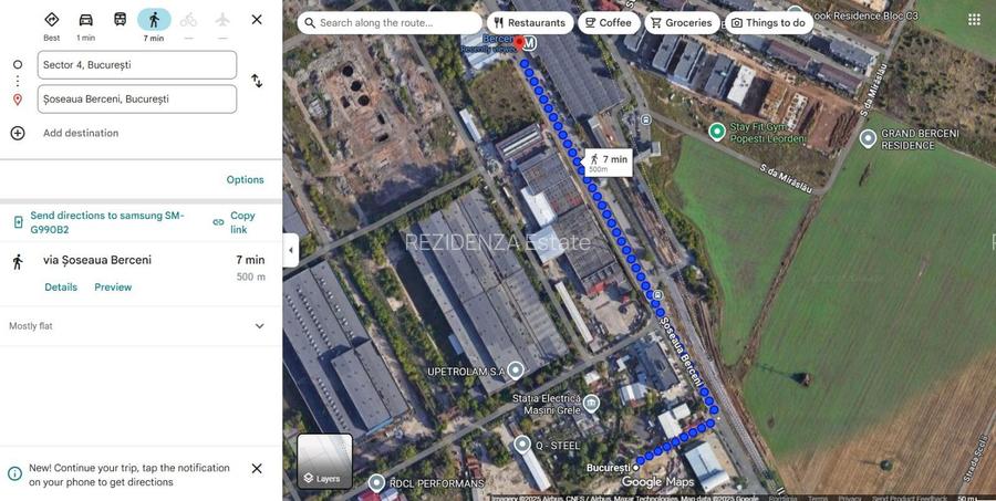 TEREN INTRAVILAN 3700MP METROU BERCENI - 2