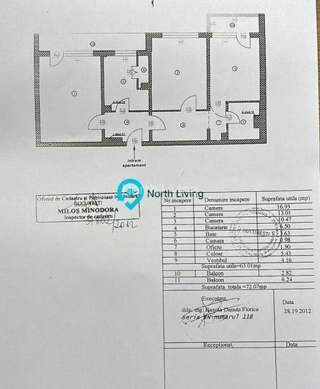 Apartament 3 camere decomandat | renovat complet | Metrou Gorjului | - 25