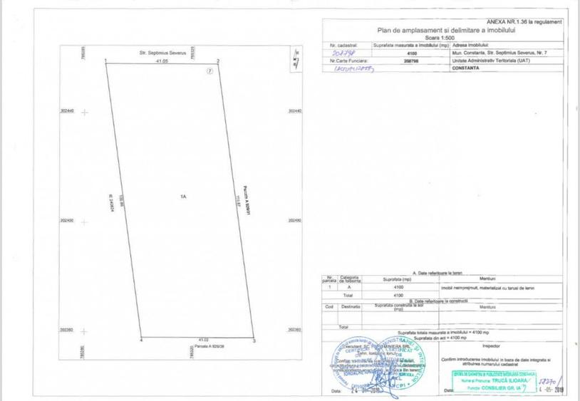 Palas /Vaporaș / Dacia - Renault - Teren intravilan 4100 mp cu deschidere 41 ml. - 11