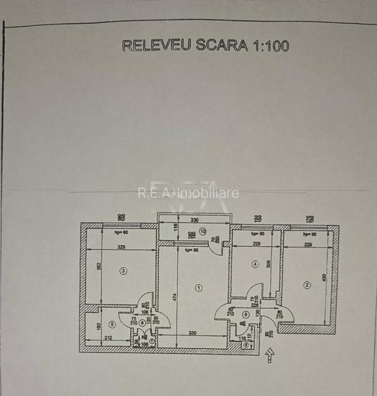 3 camere, zona verde, Pajurei - 1