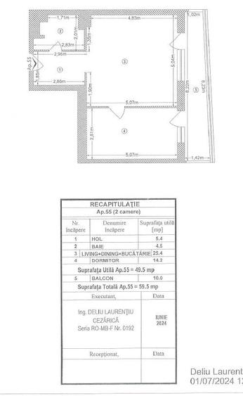 Apartament 2 camere de vanzare in Select Residence, Dristor/Dudesti - 8