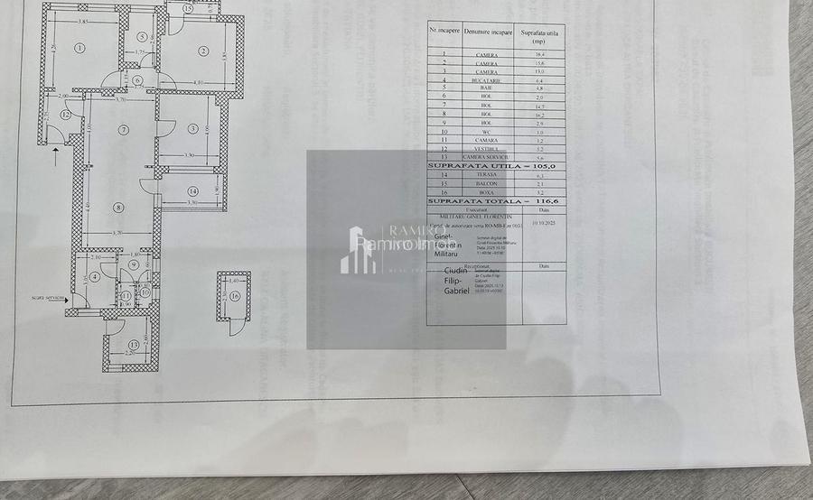 Inchiriere apartament / spatiu comercial 117mp Piata Unirii - 11
