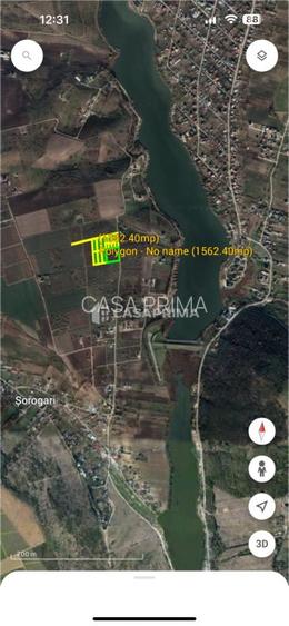 Teren 4700 mp, Sorogari - vedere lac, ideal pentru investitie. - 3
