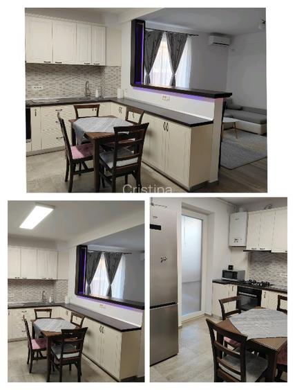 Închiriez apartament cu 2 camere – 55 mp + balcon 6 mp – bloc nou + parcare  - 4
