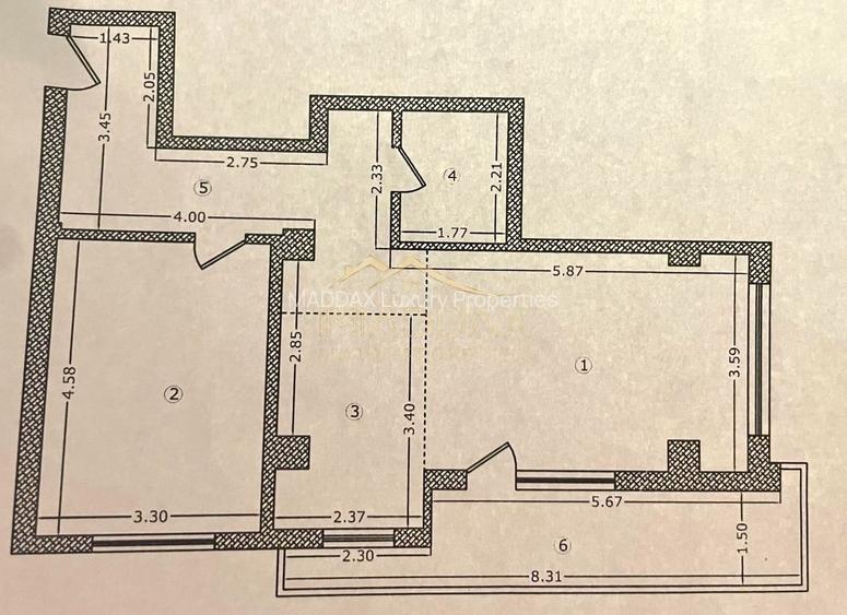 Apartament cu 2 camere *70mp utili*/ Boutique Building / Floreasca - Lacul Tei - 1