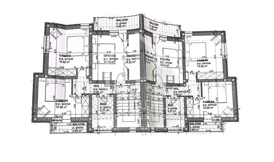 Casa cu 4 camere, 110mp utili,253mp teren, la stadiul de alb, Cisnadie - 2